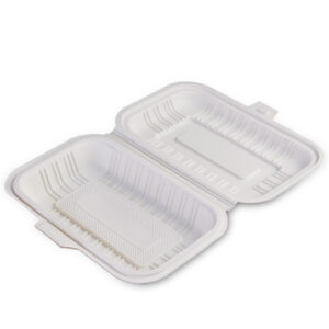 450ML Corn Starch Lunch Box product image showing cornstarch tableware for foodservice packaging